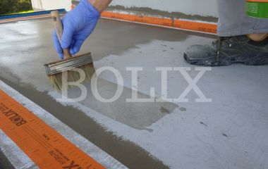 BOLIX : гідроізоляція балкона, керамічна обробка