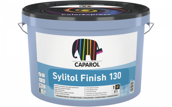 Фарба фасадна силікатна Caparol Sylitol Finish 130, матова 