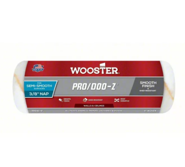 Валік для всіх видів фарб Wooster Pro/Doo-Z for Semi-Smooth Surfaces 3/8" шубка 10 мм