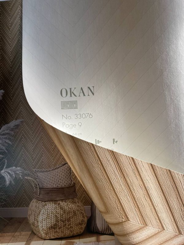 Шпалери вінілові на флізеліновій основі Marburg Okan 33076