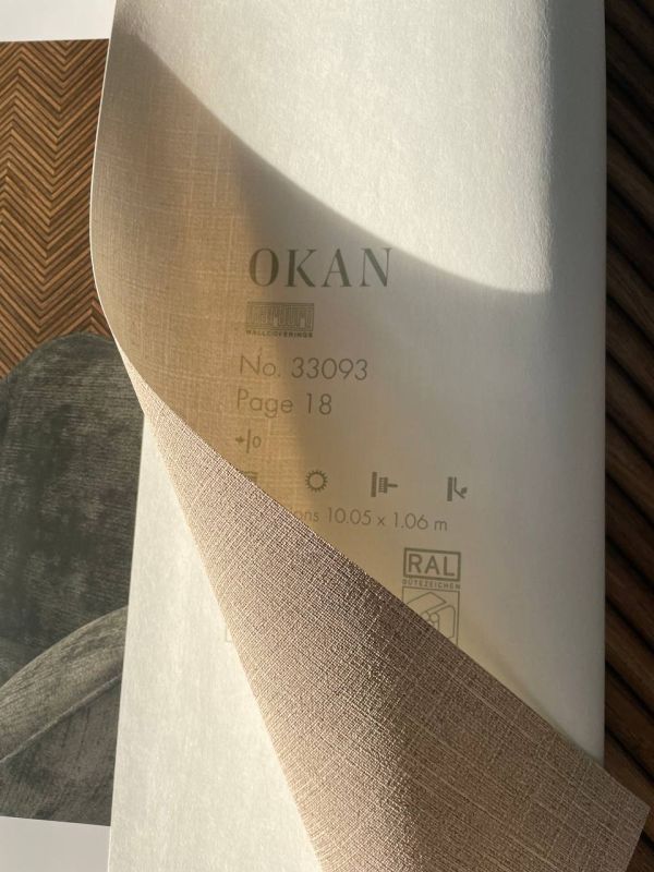 Шпалери вінілові на флізеліновій основі Marburg Okan 33093