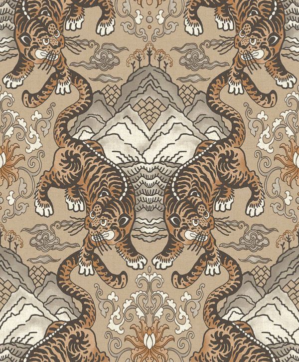 Шпалери Holden Khalili, Tora Taupe