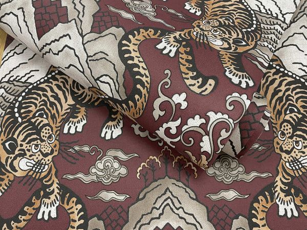 Шпалери Holden Khalili, Tora Maroon