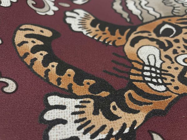 Шпалери Holden Khalili, Tora Maroon