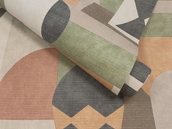 Шпалери Holden Khalili, Khalili Khaki/Orange