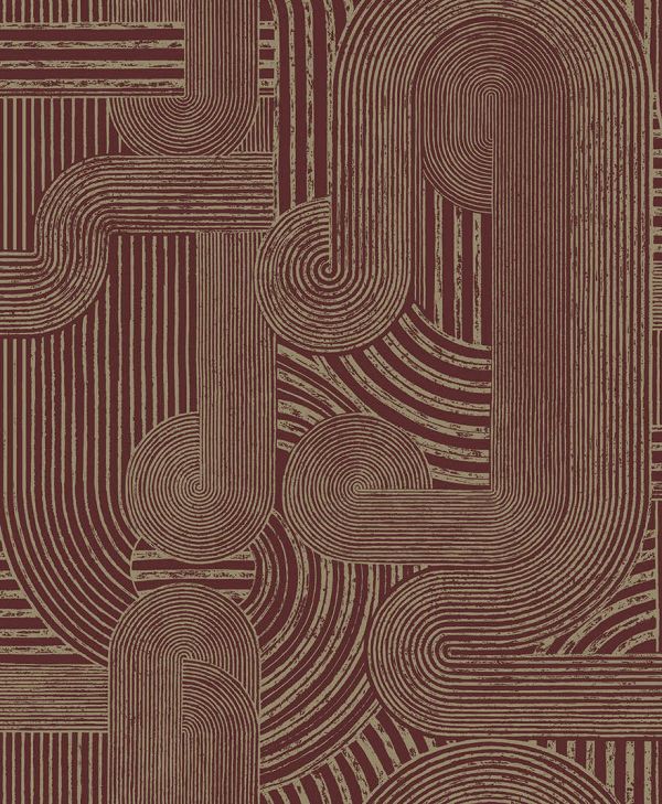 Шпалери Holden Khalili, Macrame Maroon