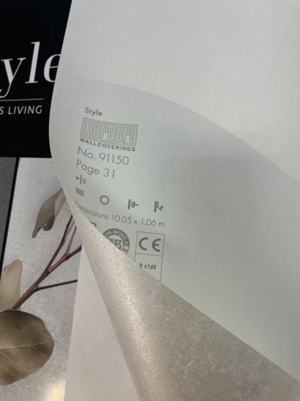 Шпалери вінілові на флізеліновій основі Marburg Style Conscious Living 91150