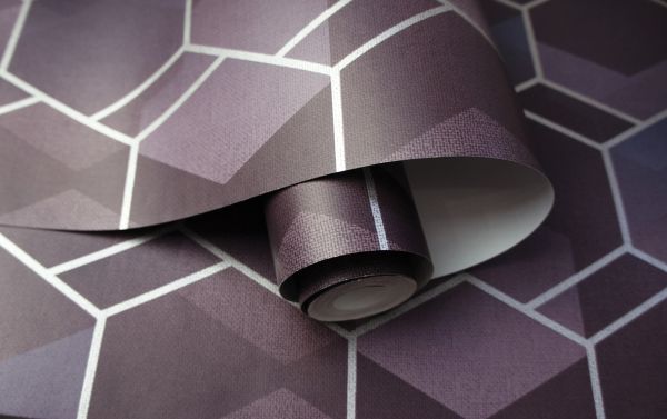 Шпалери Holden Amazonia, Cassius Purple_Silver