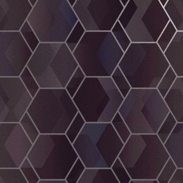 Шпалери Holden Amazonia, Cassius Purple_Silver