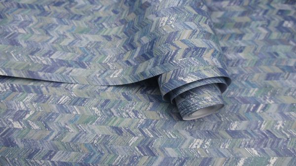 Шпалери Holden Amazonia, Saram Texture Navy
