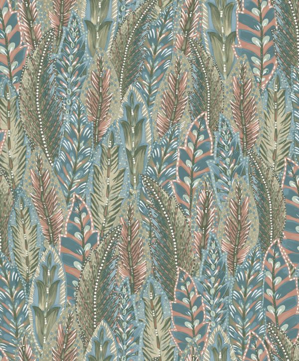 Шпалери Holden Amazonia, Amherst Coral Blue