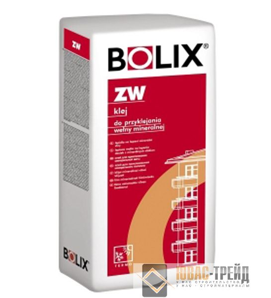 Клей Bolix ZW, для приклейки мінеральної вати