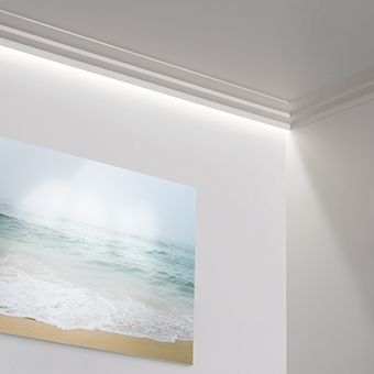 Карниз для прихованого освітлення Orac С390 Purotouch®