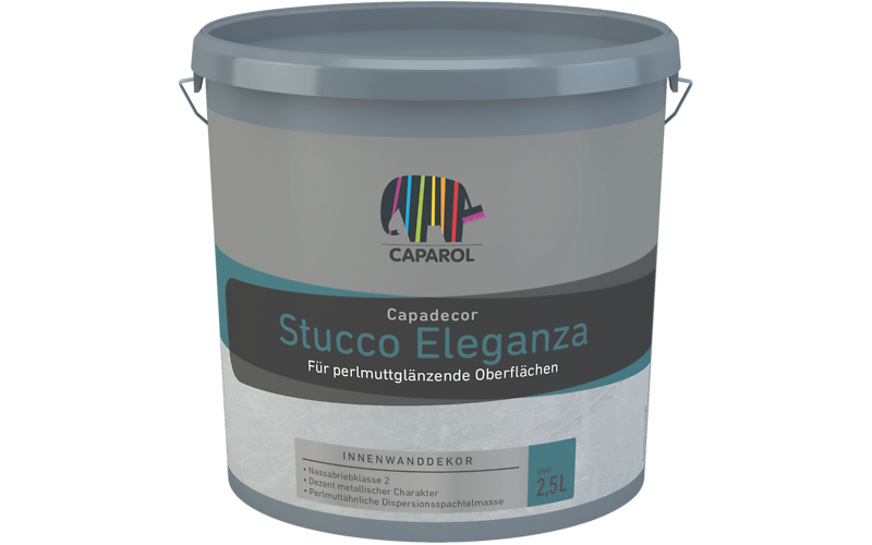 Декоративна шпаклівка інтер'єрна акрилатна сяюча Caparol Stucco Eleganza