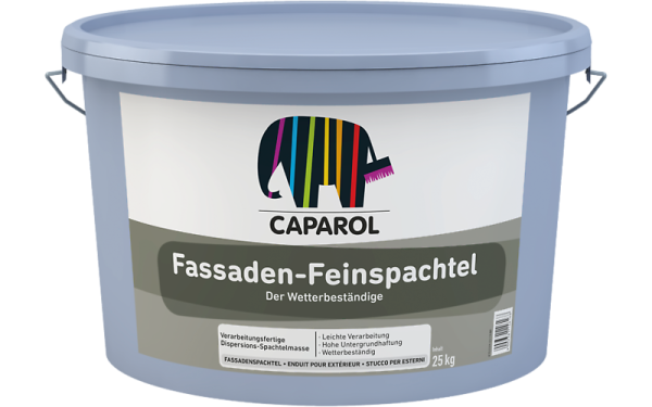 Шпаклівка фасадна дісперсійна акрилова Caparol Fassaden-Feinspachtel