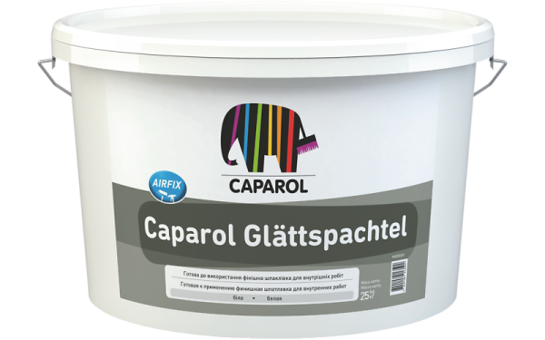 Шпаклівка інтер'єрна пастоподібна акрилова Caparol Glättspachtel