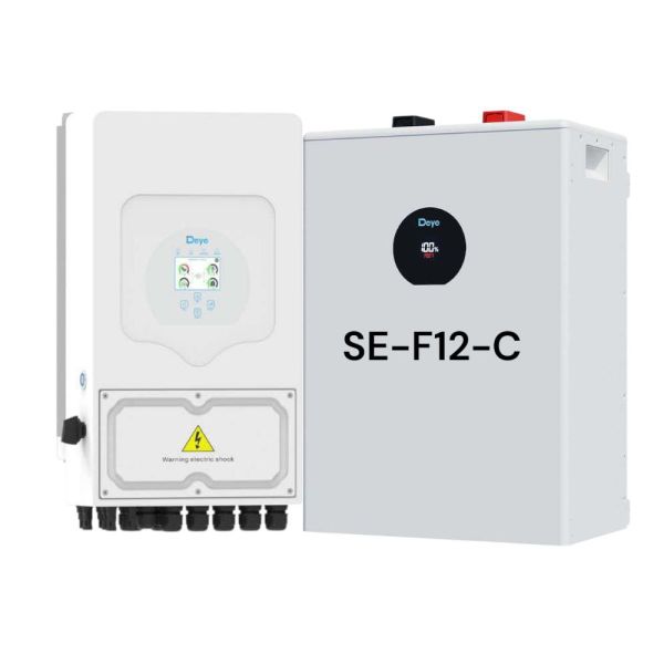 Комплект резервного живлення Deye SUN-6K-SG05LP1-EU + Deye SE-F12-С Для квартир та приватних будинків, СТО, магазинів, складів