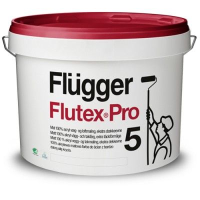 Фарба інтер'єрна Flügger Flutex PRO 5, акрилова