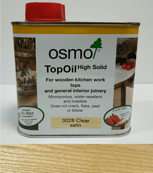 Олія з твердим воском для меблів і стільниць Osmo TopOil