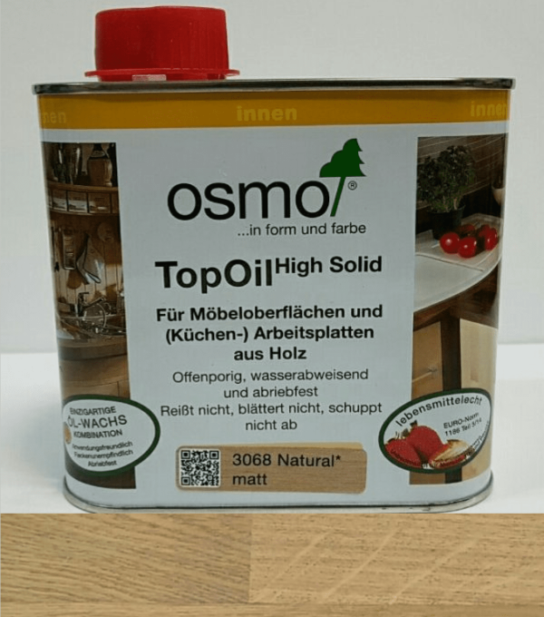Олія з твердим воском для меблів і стільниць Osmo TopOil