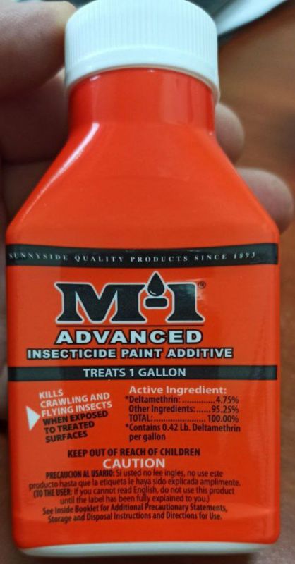 Добавка до фарби для боротьби з комахами Advanced Insecide Paint М-1