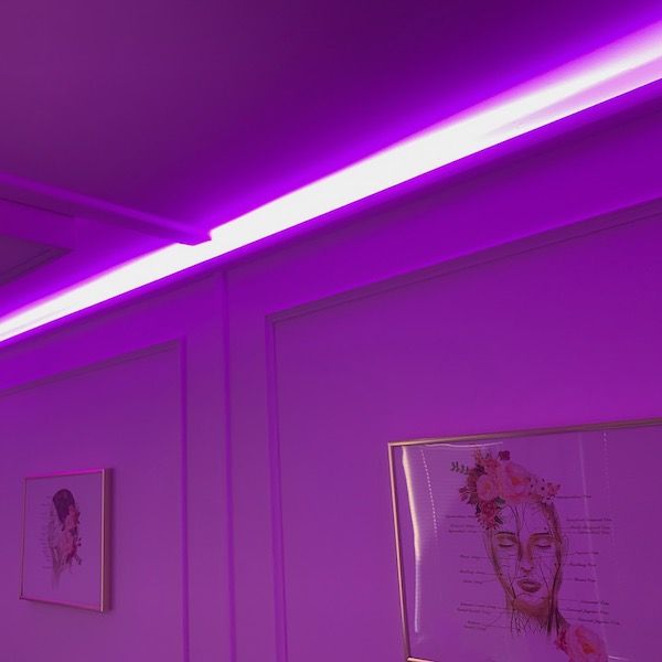 Карниз для прихованого освітлення Orac CX189 Duropolymer® 200*2,7*2,7 см