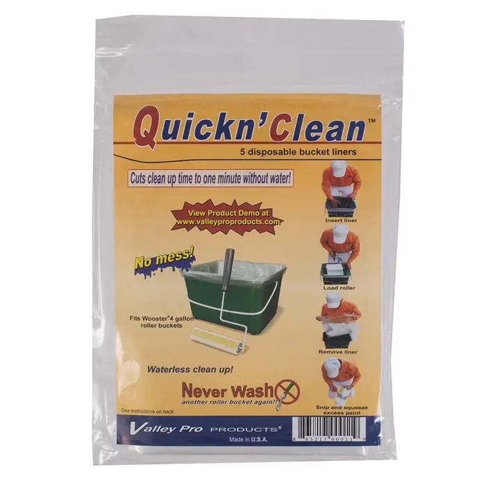 Полієтиленовий вкладиш  QUICKN CLEAN 4GAL 5PK , до відра 4-GAL BUCKET
