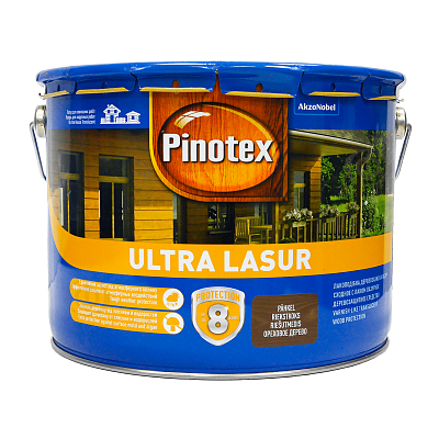 Лазур водовідштовхувальна для дерева Pinotex Ultra Lasur з декоративним ефектом