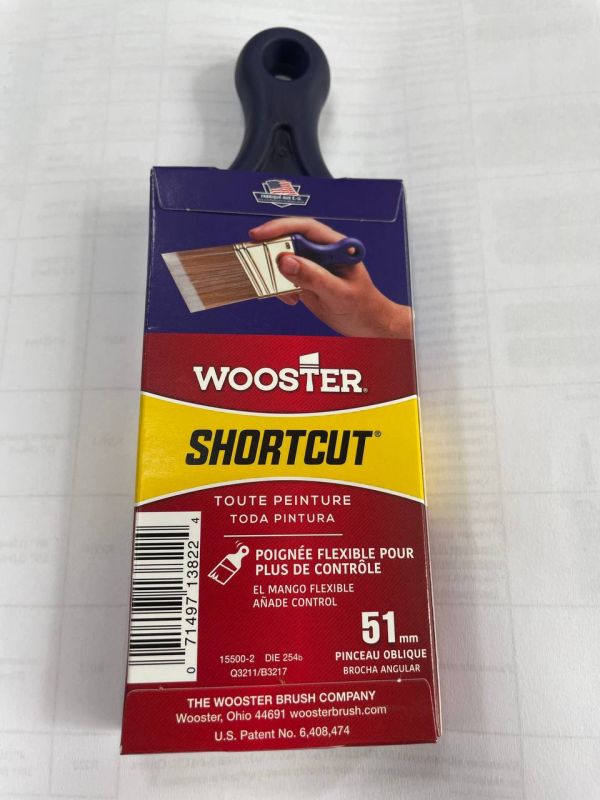 Пензель синтетичний Wooster Shortcut Angle Sash, з кутовим зрізом