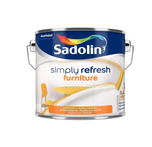 Фарба 2в1 для меблів Sadolin Simply Refresh Furniture, матова