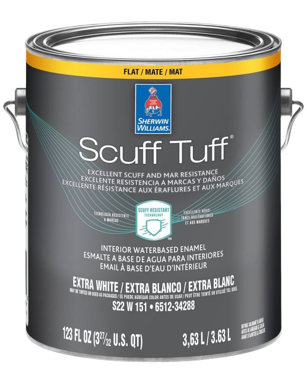 Емаль зносостійка інтер`єрна водоемульсійна Sherwin-Williams Scuff Tuff® Matte