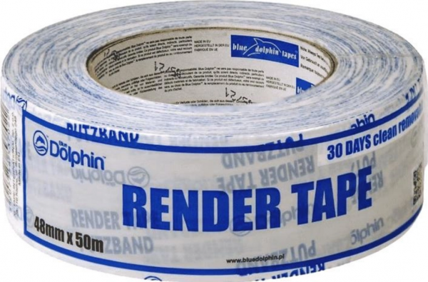 Стрічка Blue Dolphin Render Tape DT-PR для шорстких поверхонь 30 днів