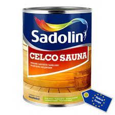 Лак Sadolin Celco Sauna, для саун та лазень