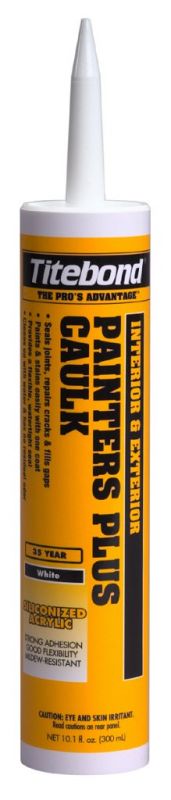 Універсальний акриловий герметик Titebond Painters Plus Caulk, із додаванням силікону