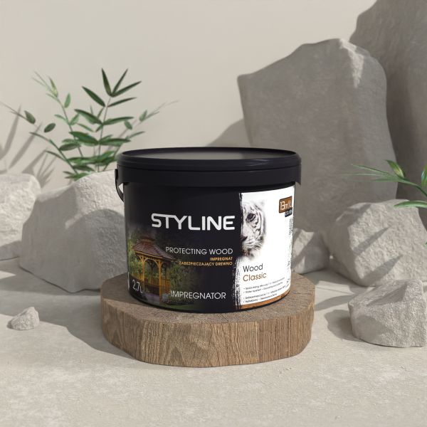 Швидковисихаюче декоративно-захисне просочення по дереву StyLine WOOD STYLE CLASSIC, матова