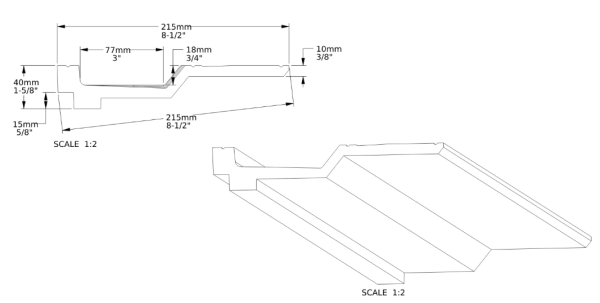 Карниз Orac С354 Purotouch®